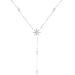 shooting star sterling silver necklace