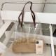 jelly straw tote bag