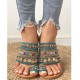 bohemian style handmade woven sandals