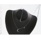 sterling silver star and moon earring and necklace